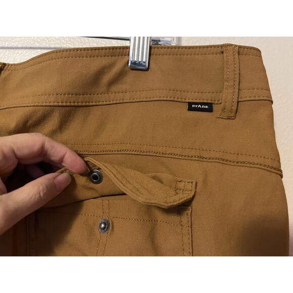 Prana Halle Straight Pants Women’s Size 18W Brown Straight Fit Stretch Hiking - Picture 6 of 12
